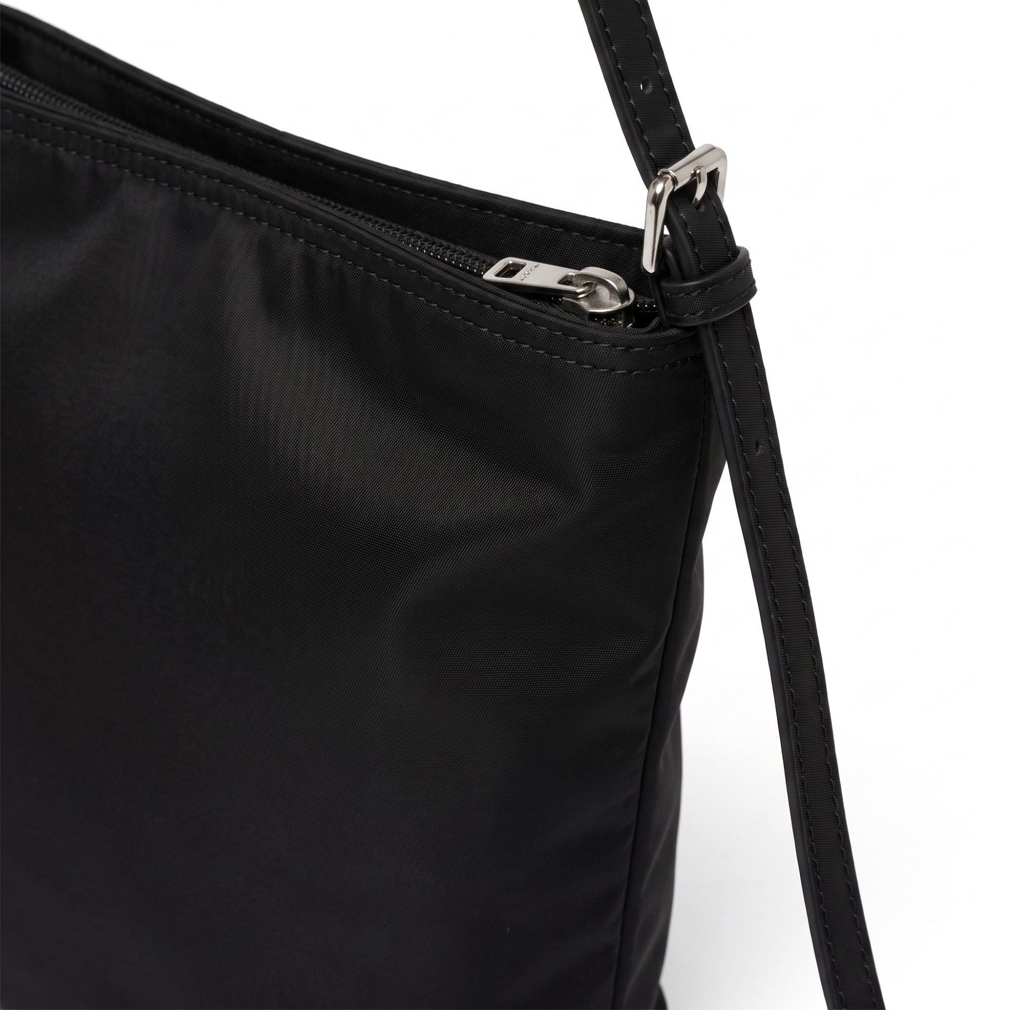 Bucket Shoulder Bag with Adjustable Crossbody Strap 9.5x8.5x4.5in