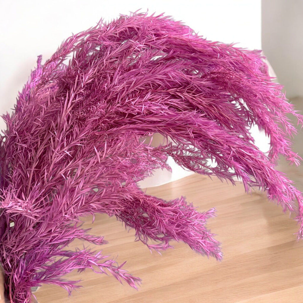 Alilang Dried Flowers Rosemary Branch Arrangement for Home Decor, 29.5 Inches