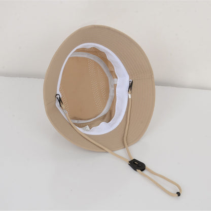 Anna-Kaci Lightweight Packable Bucket Hat with Ventilated Crown Chin Strap and Adjustable Fit for Travel Hiking and Outdoor Use