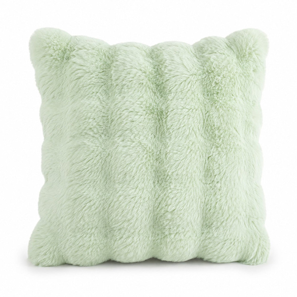 Funda de cojín decorativa de felpa suave para sofá cama