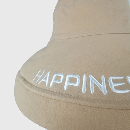 Anna-Kaci Women's HAPPINESS Embroidered Wide - Brim Bucket Hat