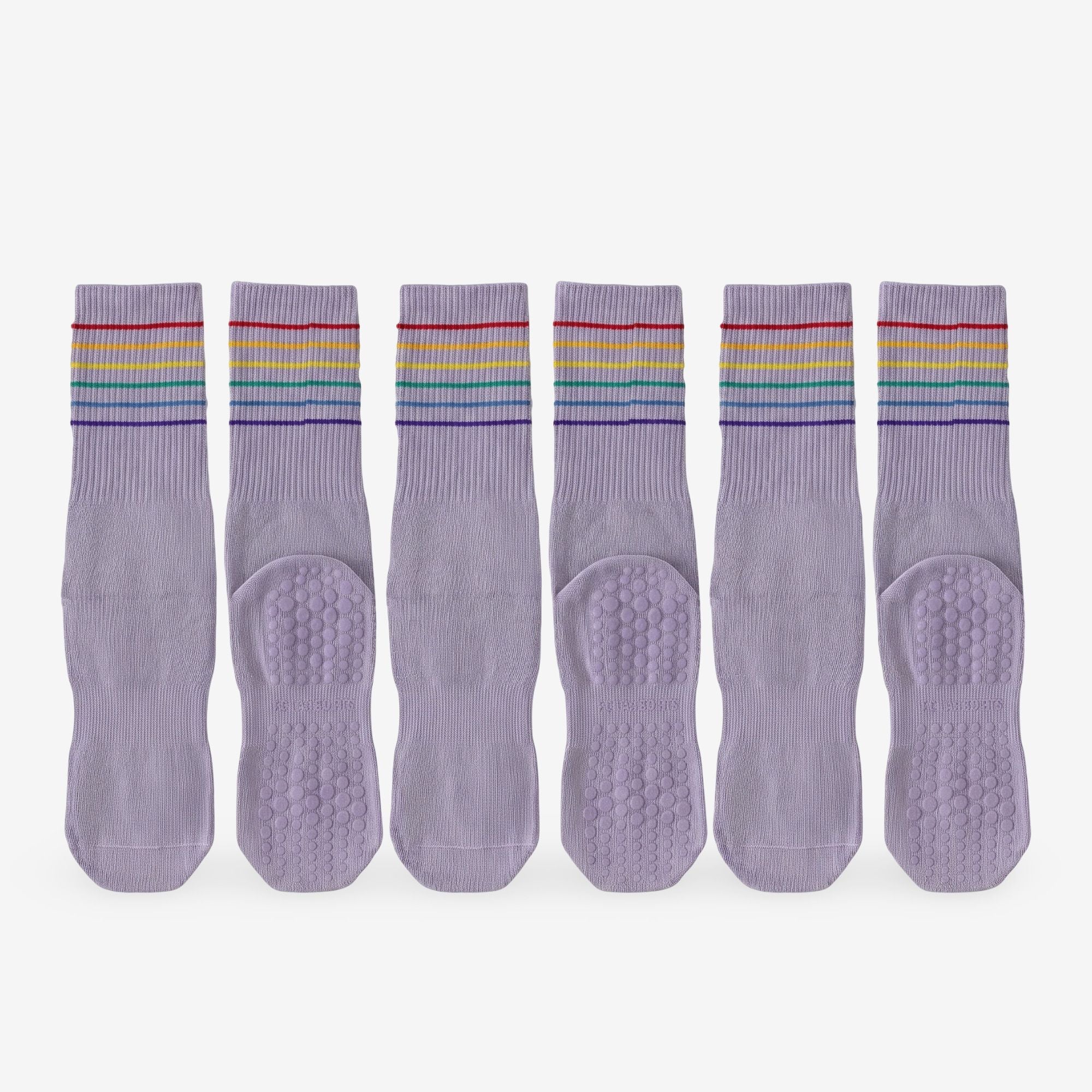 Anti-Slip Yoga Socks for Pilates and Exercise 3 Pack
