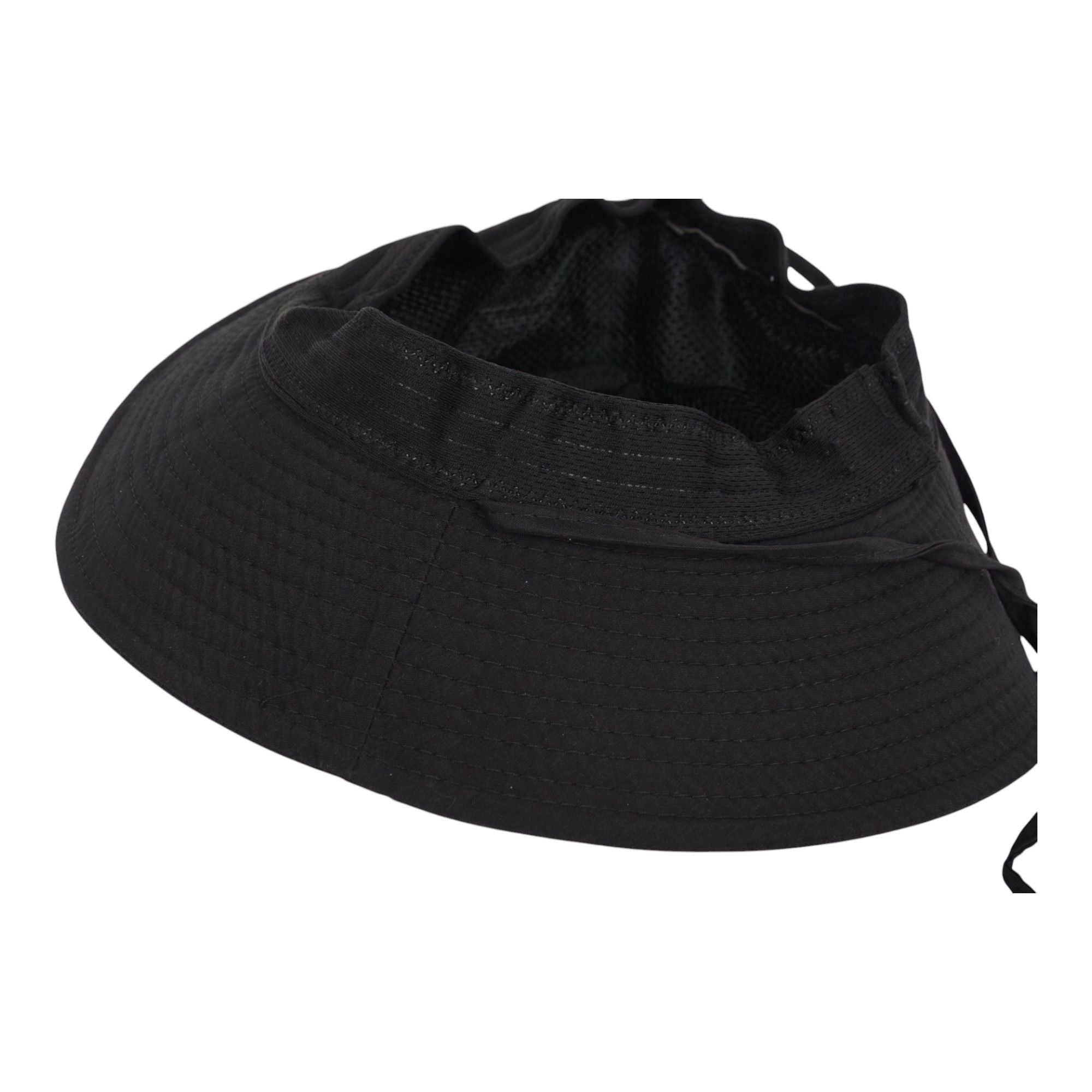 Anna-Kaci Wide Brim Bucket Hat with Colorful Ribbon Trim Breathable Mesh Lining and Adjustable Chin Strap for Outdoor Use