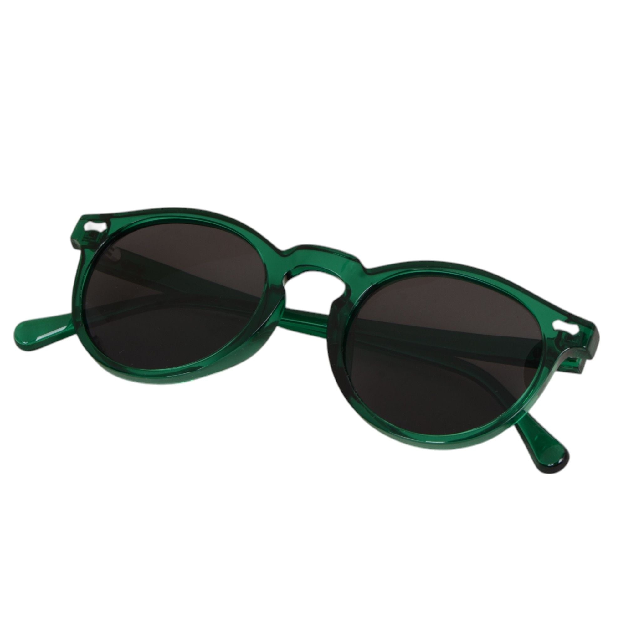 Anna-Kaci Artistic Retro Fashion Sense Circular Versatile Sunglasses UV400 Protection