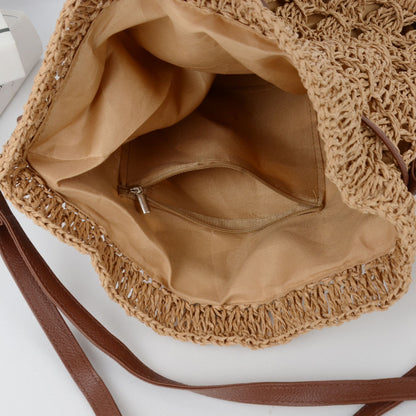 Anna-Kaci Women's Bohemian - Style Crochet Shoulder Bag