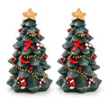 Mini Resin Christmas Tree Tabletop Holiday Decoration