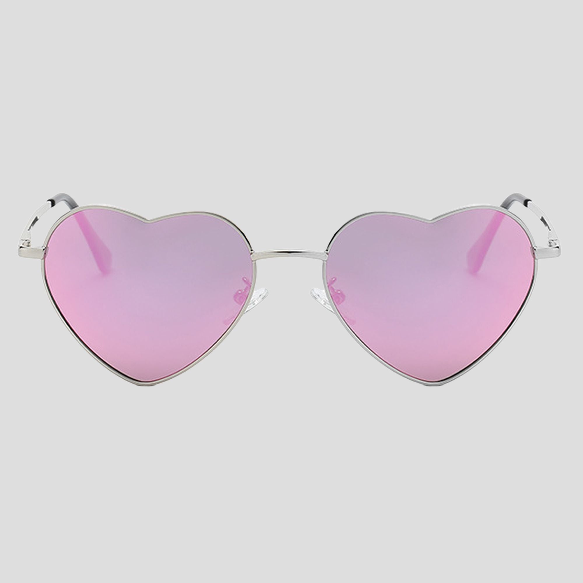 Anna-Kaci Women's Stylish Heart-Shaped Polarized Sunglasses UV400 Protection for Outdoor Activities