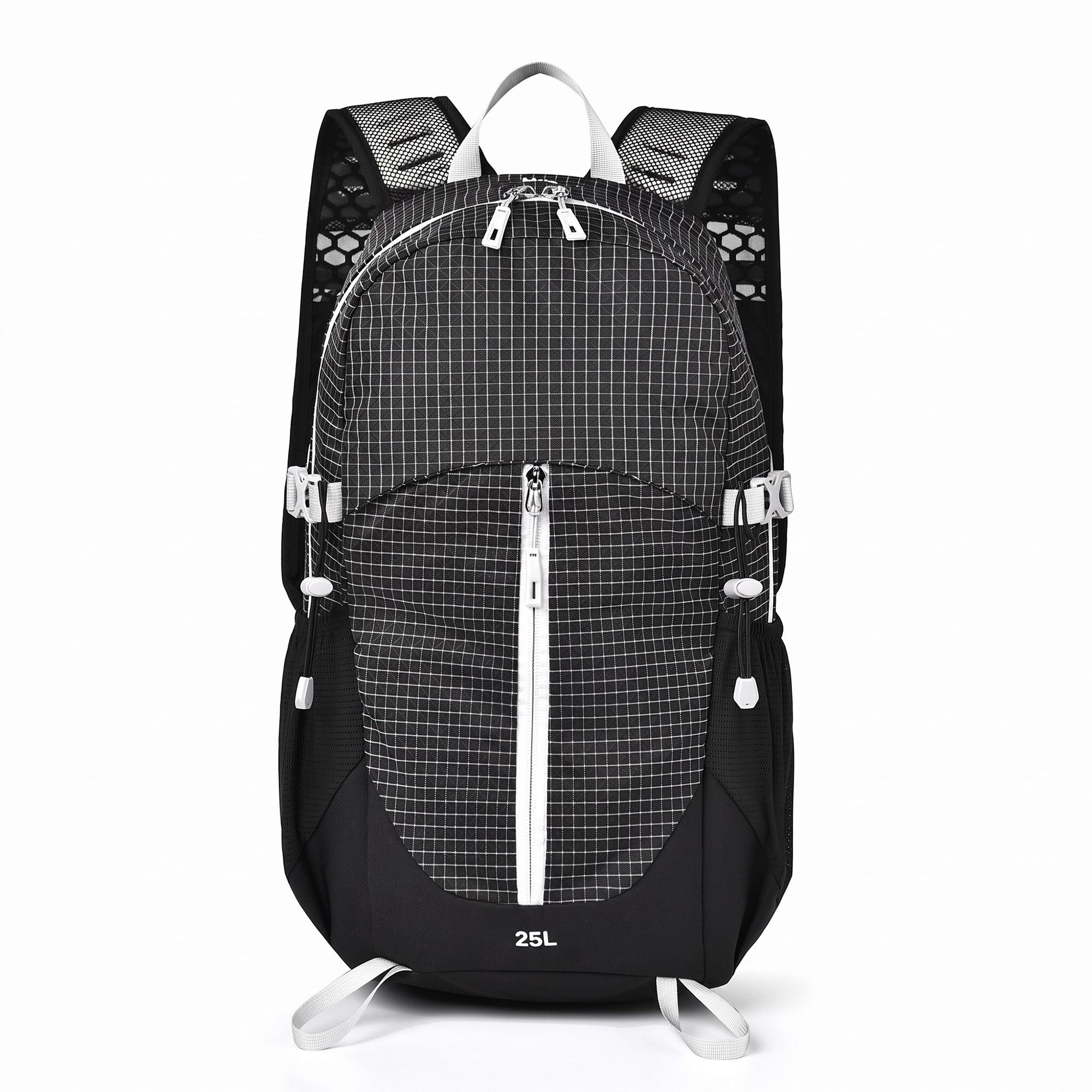 Lightweight Travel Backpack with Side Pockets Adjustable Straps Multi Pocket Design