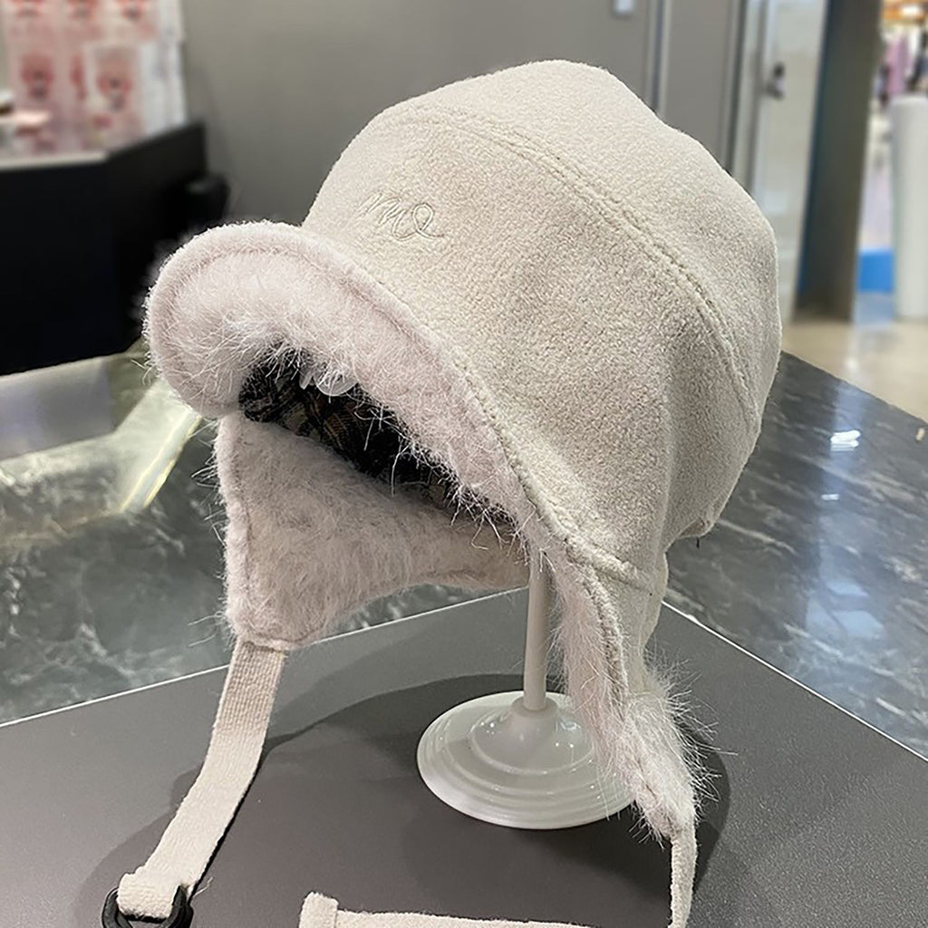 Anna-Kaci Women's Trapper Hat - Warm Fleece-Lined Winter Hat with Chin Strap