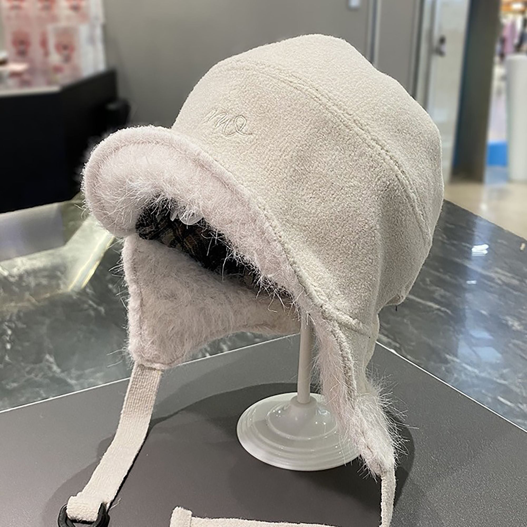 Anna-Kaci Women's Trapper Hat - Warm Fleece-Lined Winter Hat with Chin Strap