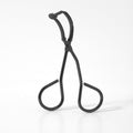 Classic Metal Eyelash Curler 2 Piece Set with Curved Lash Frame for Smooth Natural Lift