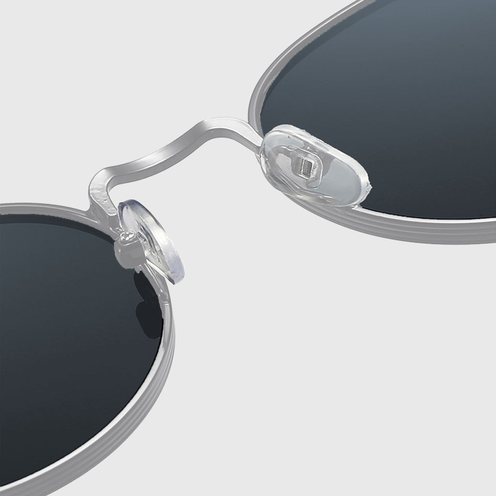Anna-Kaci Women's Retro-Inspired Double-Bridge Square Sunglasses