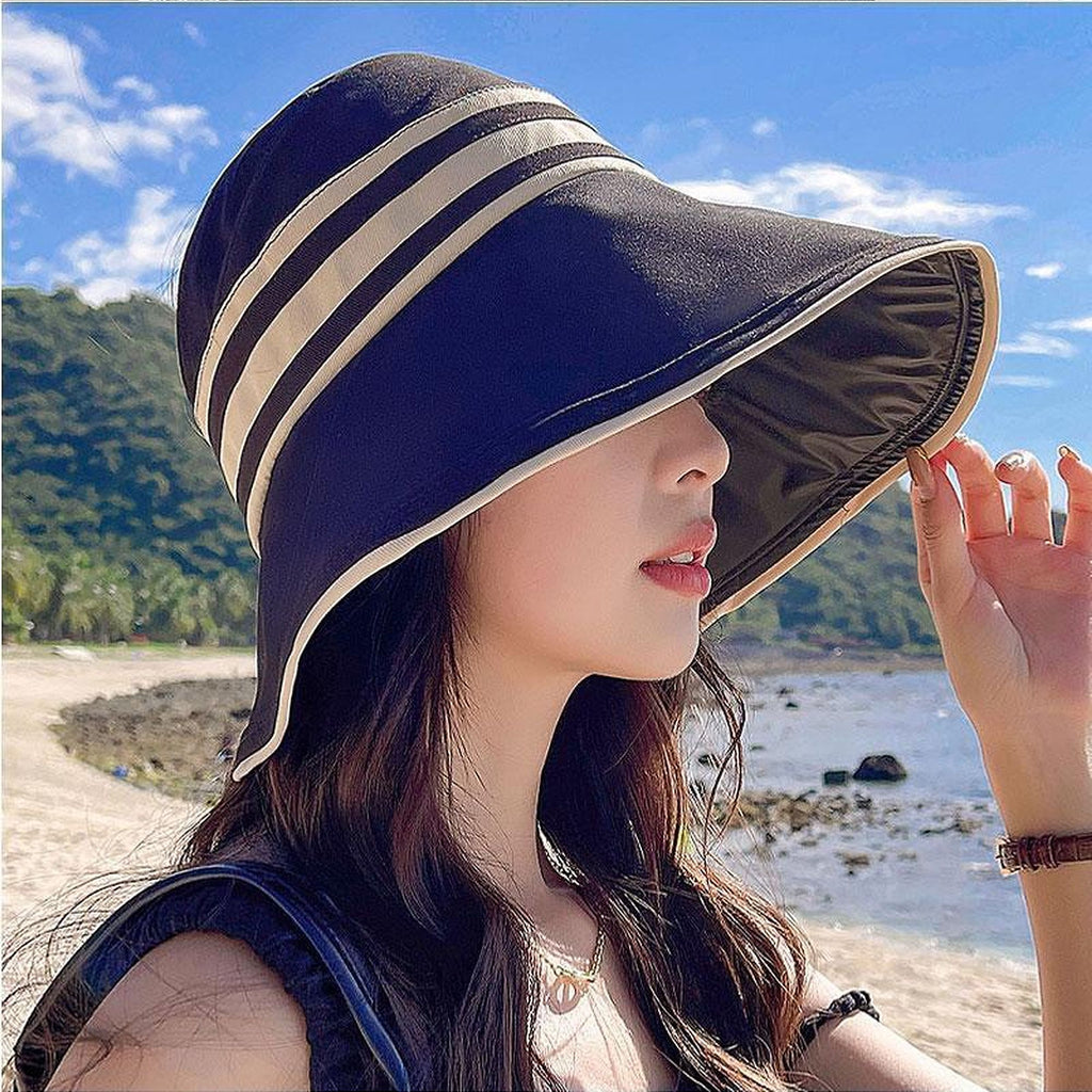 Anna-Kaci Women's Foldable Wide - Brim Sun Visor Hat