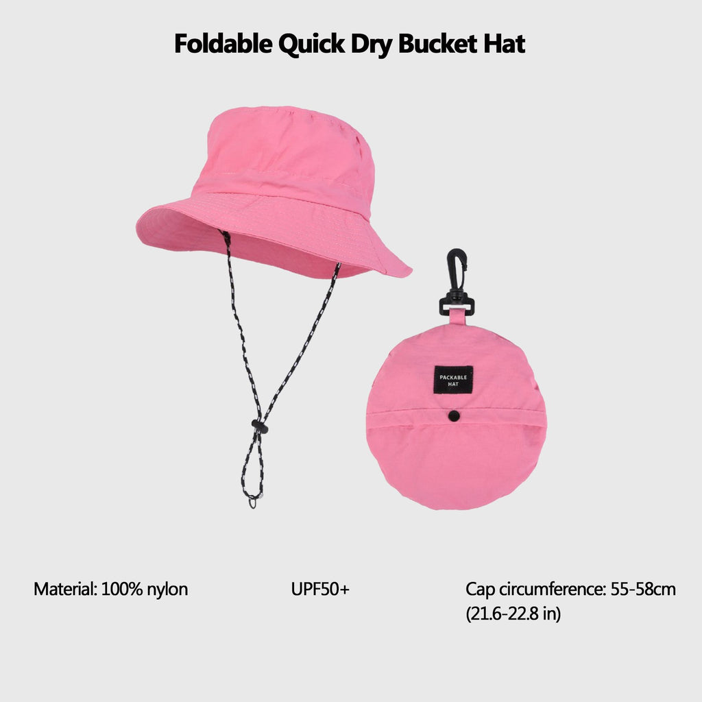 Anna-Kaci Women's Foldable Quick - Dry Bucket Hat with UPF50+ Protection