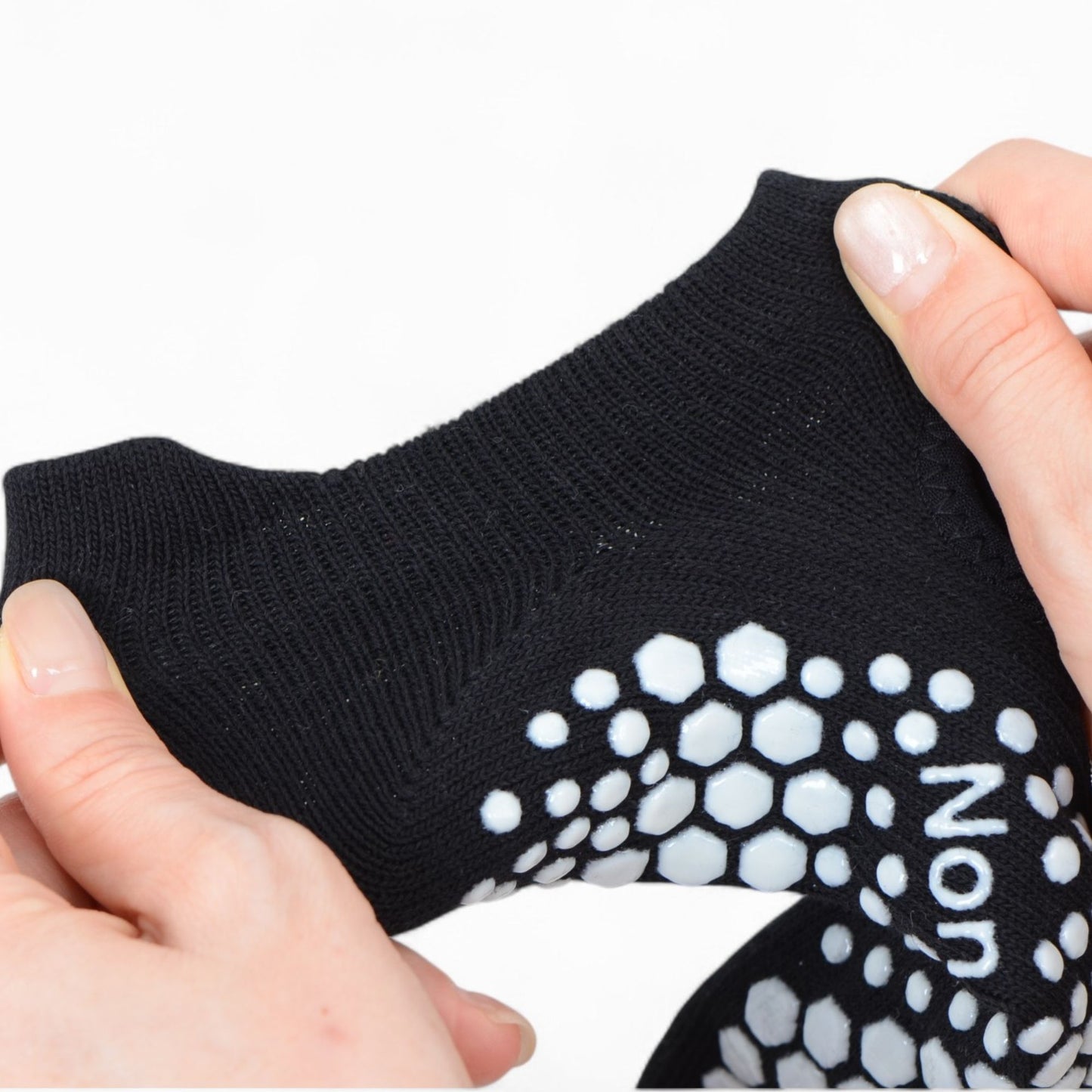 Anna-Kaci Women's Open-Toe Grip Socks for Yoga and Pilates with Non-Slip Soles and Arch Support