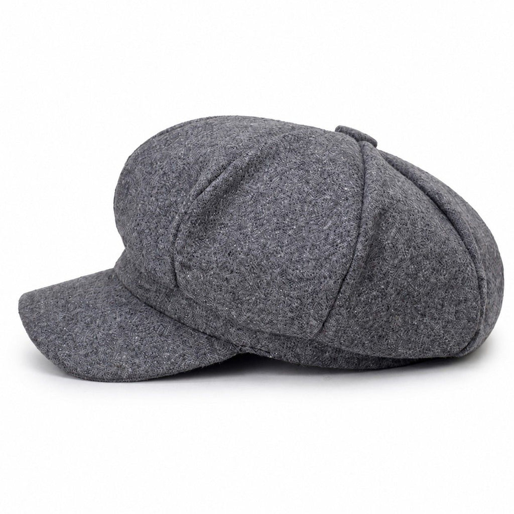 Classic Newsboy Cap Soft Textured Baker Boy Hat for Everyday Wear