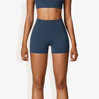 High Waist Athletic Shorts for Yoga and Fitness