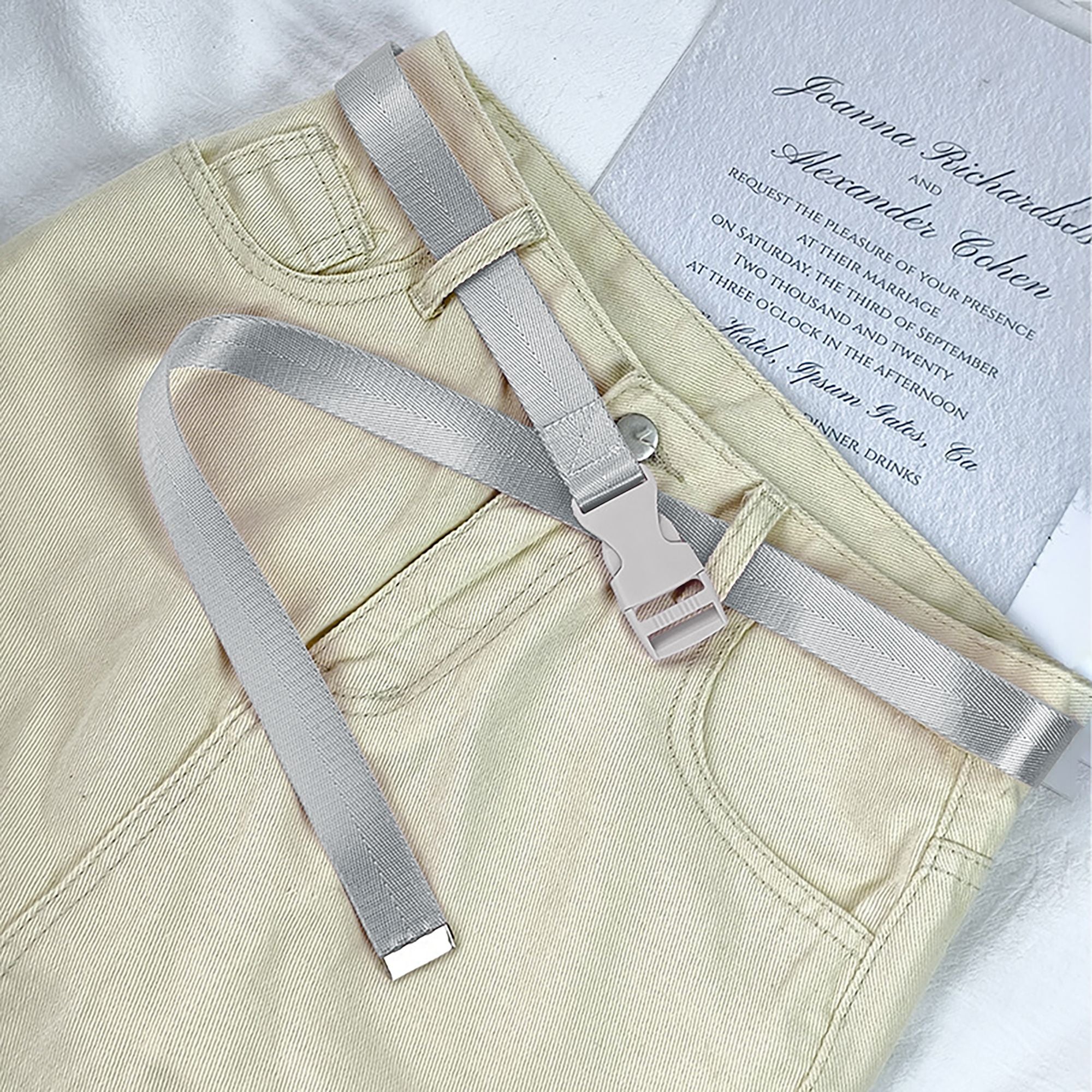 Anna-Kaci Women's Nylon Belt - Quick-Release Buckle Adjustable Waist Belt for Casual & Outdoor Styling