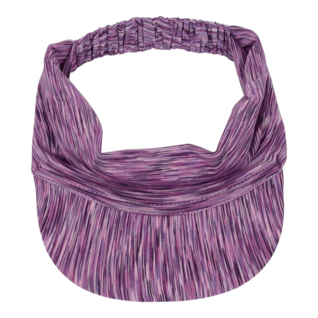 Anna-Kaci Stretchy UV Protection Sports Visor Hat Lightweight Rainbow Stripe Design for Hiking Beach Running Outdoor Travel
