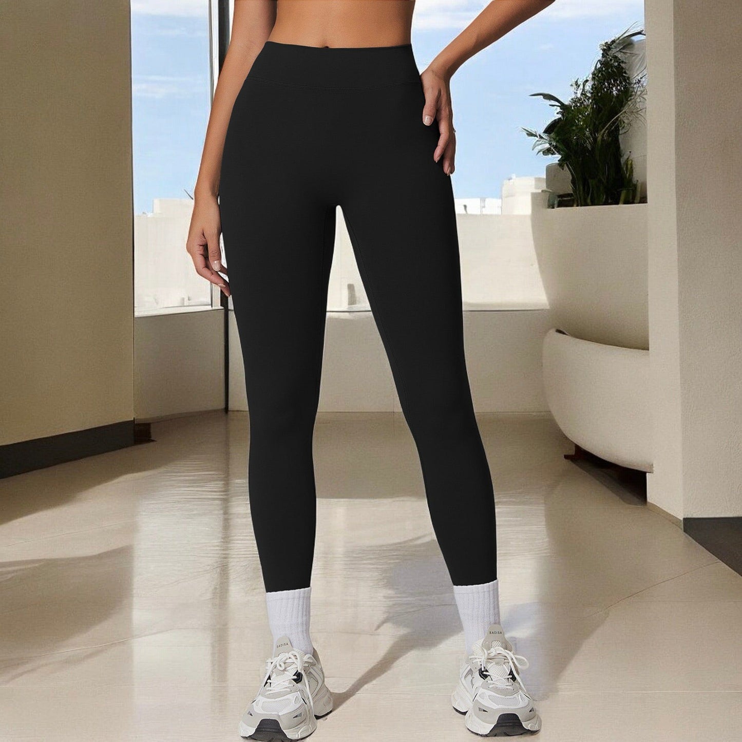 High Waist Full-Length Leggings for Yoga and Everyday Comfort