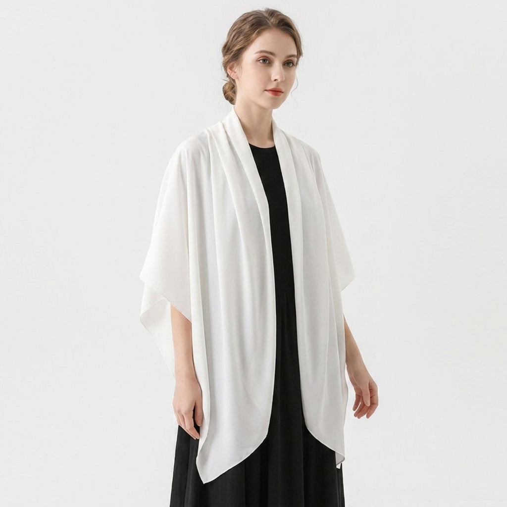 Oversized Square Scarf Wrap Shawl for Everyday Layering 55*55 Inches