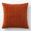Textured Corduroy Decorative Throw Pillow Cover for Home Decor 17.7 x 17.7in