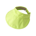 Blue women's visor with solid, weekend outings and relaxed resort looks