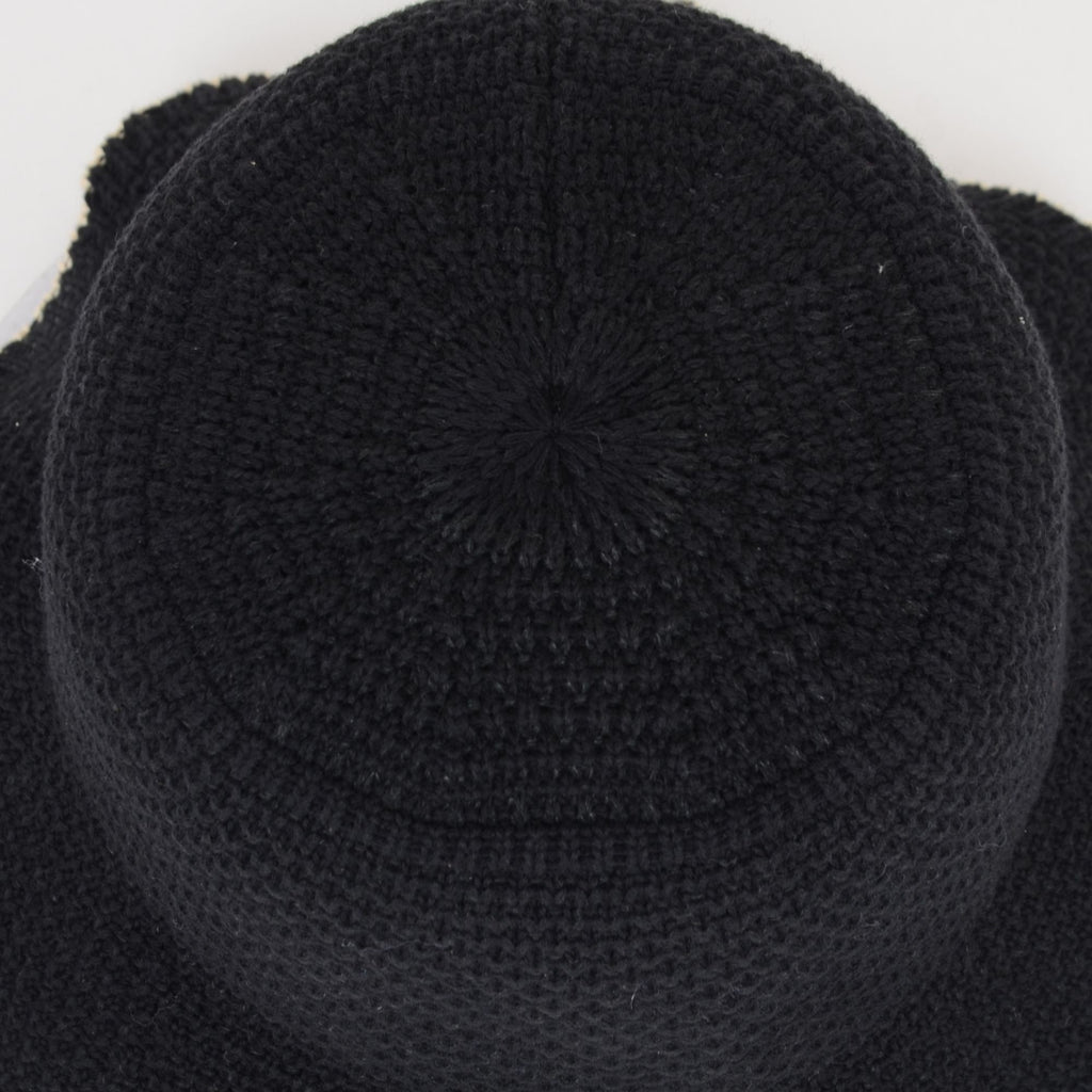 Anna-Kaci Women's Woven Floppy Bucket Hat with Scalloped Brim Edge Detail