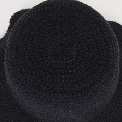 Anna-Kaci Women's Woven Floppy Bucket Hat with Scalloped Brim Edge Detail