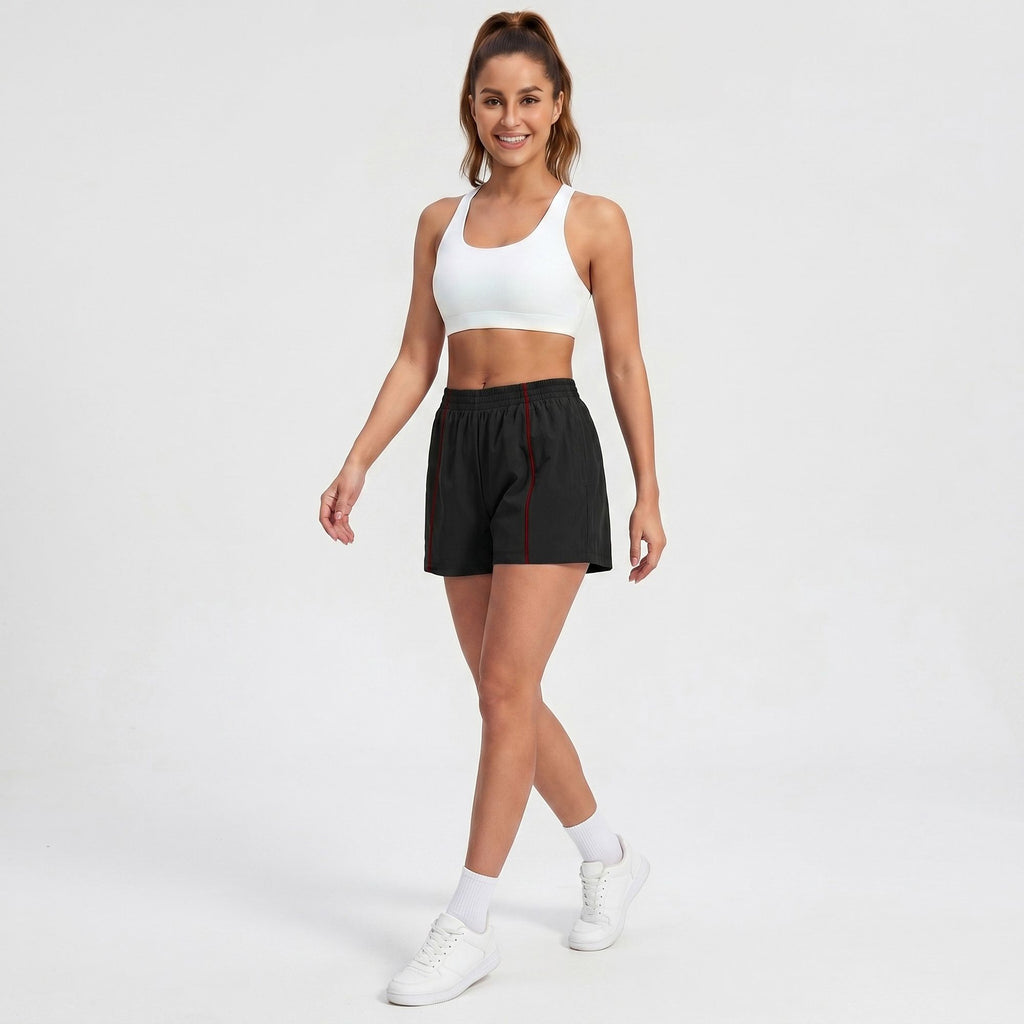 High Waisted Running Shorts with Pockets Lightweight Athletic Shorts