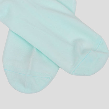 Anna-Kaci Women's Gradient Color Athletic Crew Socks Non Slip Silicone Cushioned Sole for Yoga Jogging 2 Pairs