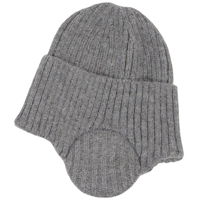 Alilang Warm Winter Knitted Beanie Hat with Earflap Daily Headwear Ski Mask for Men Women