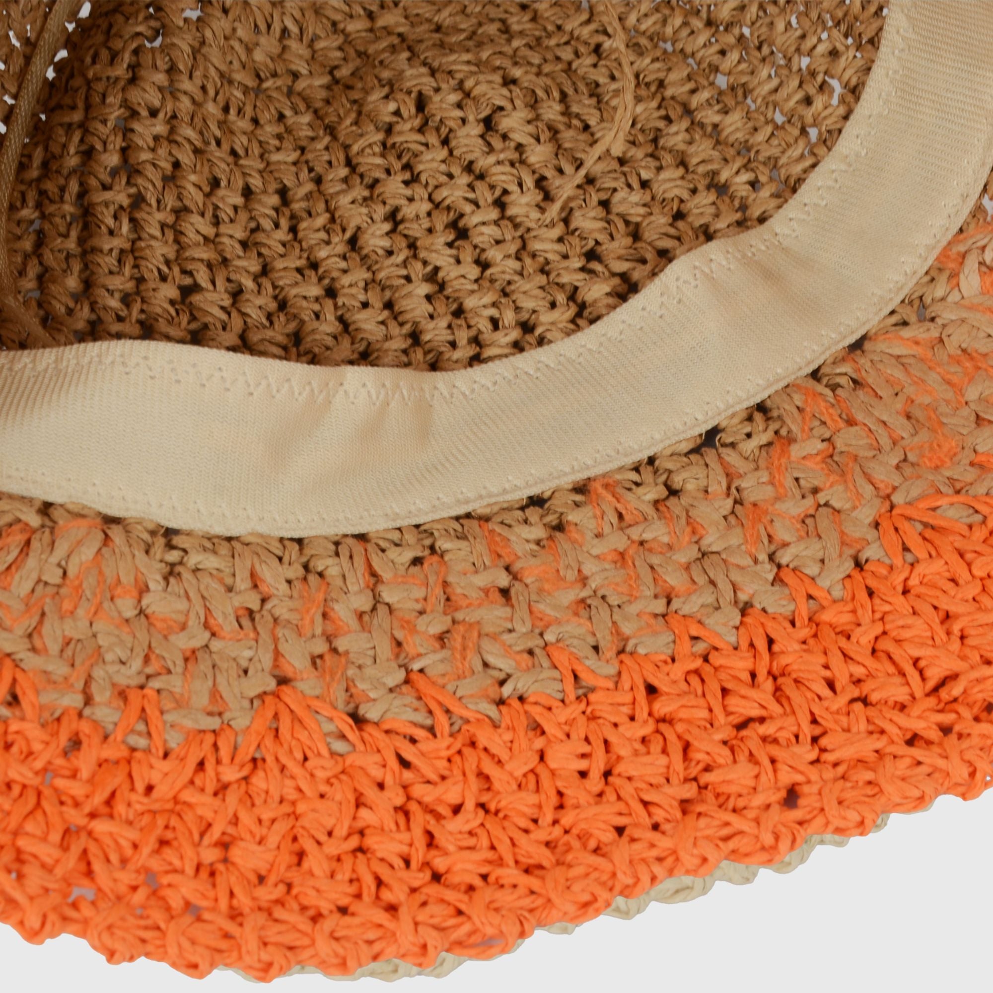 Anna-Kaci Women's Stylish Ombre Design Crochet Bucket Hat
