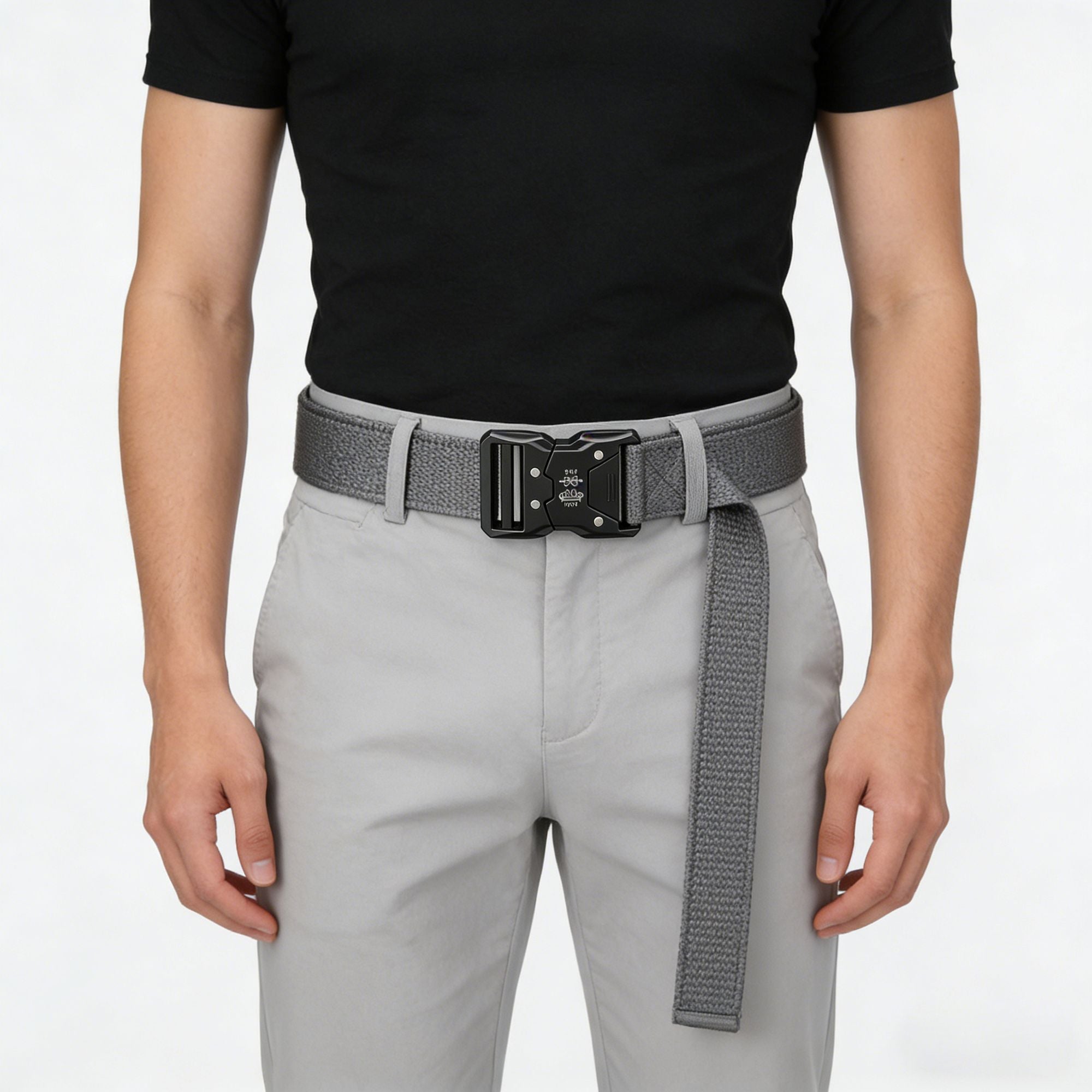 Anna-Kaci Women's Tactical Nylon Belt - Heavy-Duty Quick-Release Buckle Belt for Outdoor, Casual & Everyday Wear