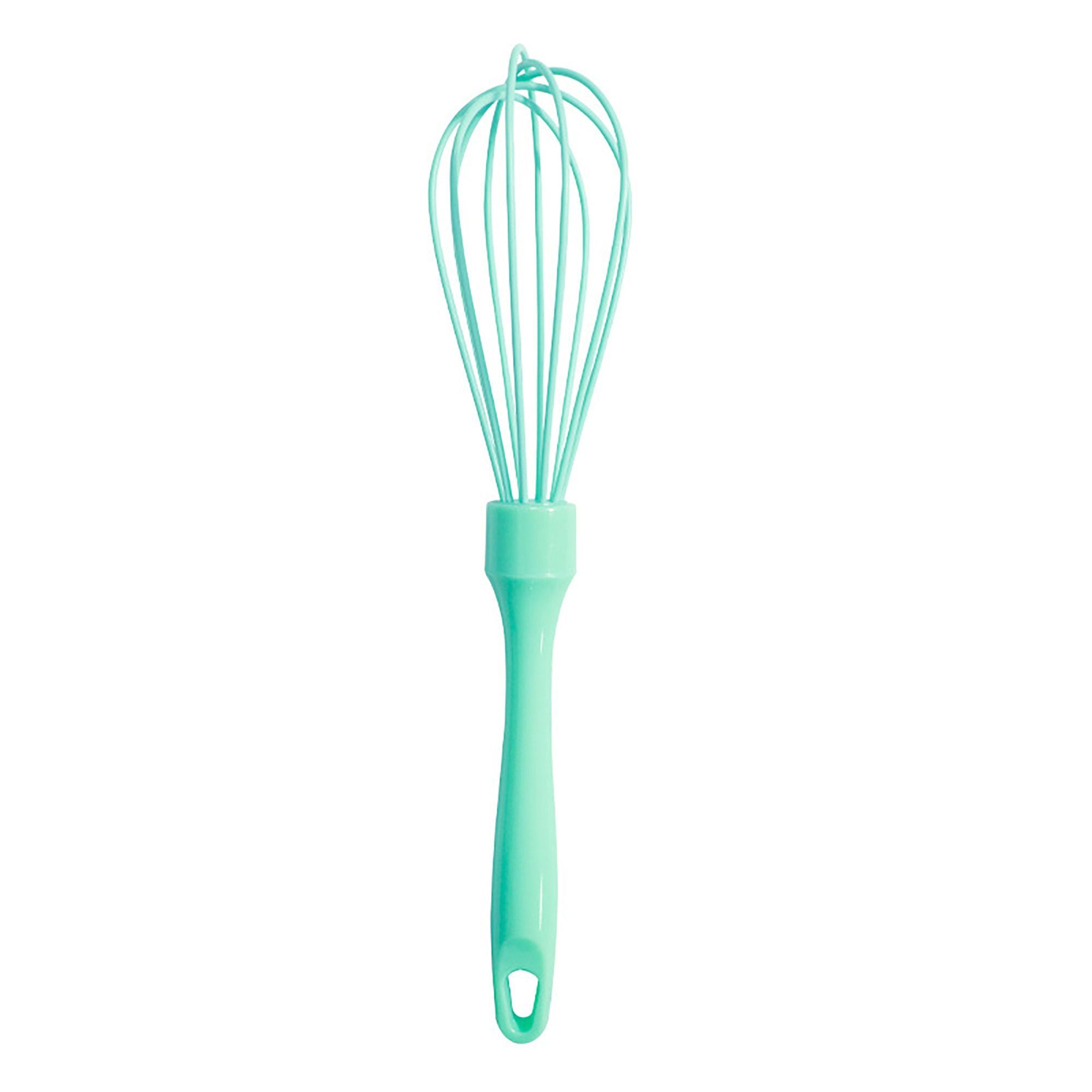 3-Piece Mini Silicone Whisk Set for Baking, Mixing and Kitchen Prep