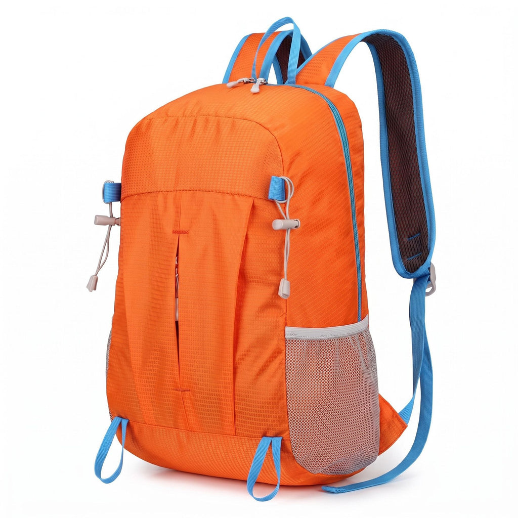 Lightweight Travel Backpack with Mesh Side Pockets Adjustable Straps Multi Pocket Design
