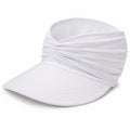 Pleated Visor - Lightweight Sport Sun Hat for Beach and Tennis