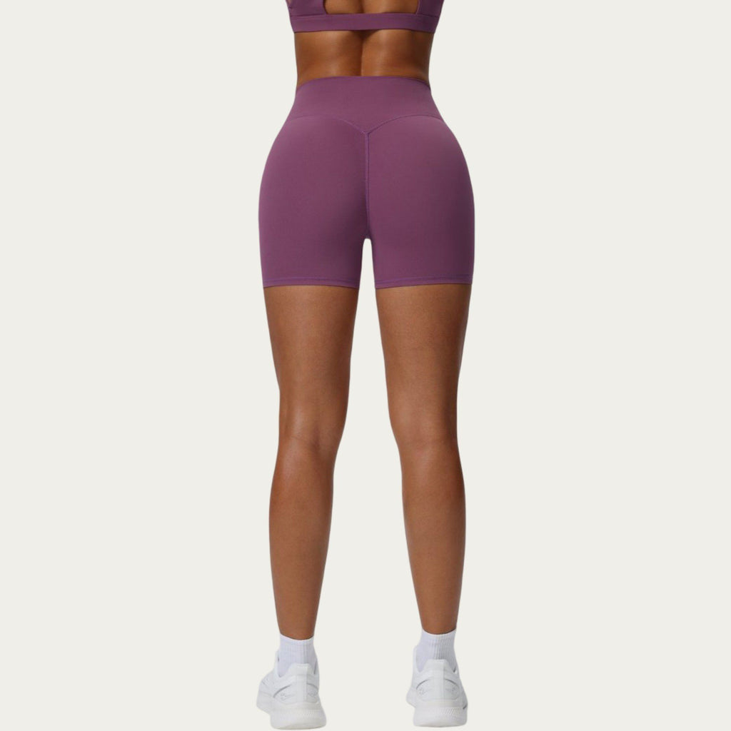 Anna-Kaci Active Women's High Waist Biker Shorts with Smooth Stretch Knit Fabric