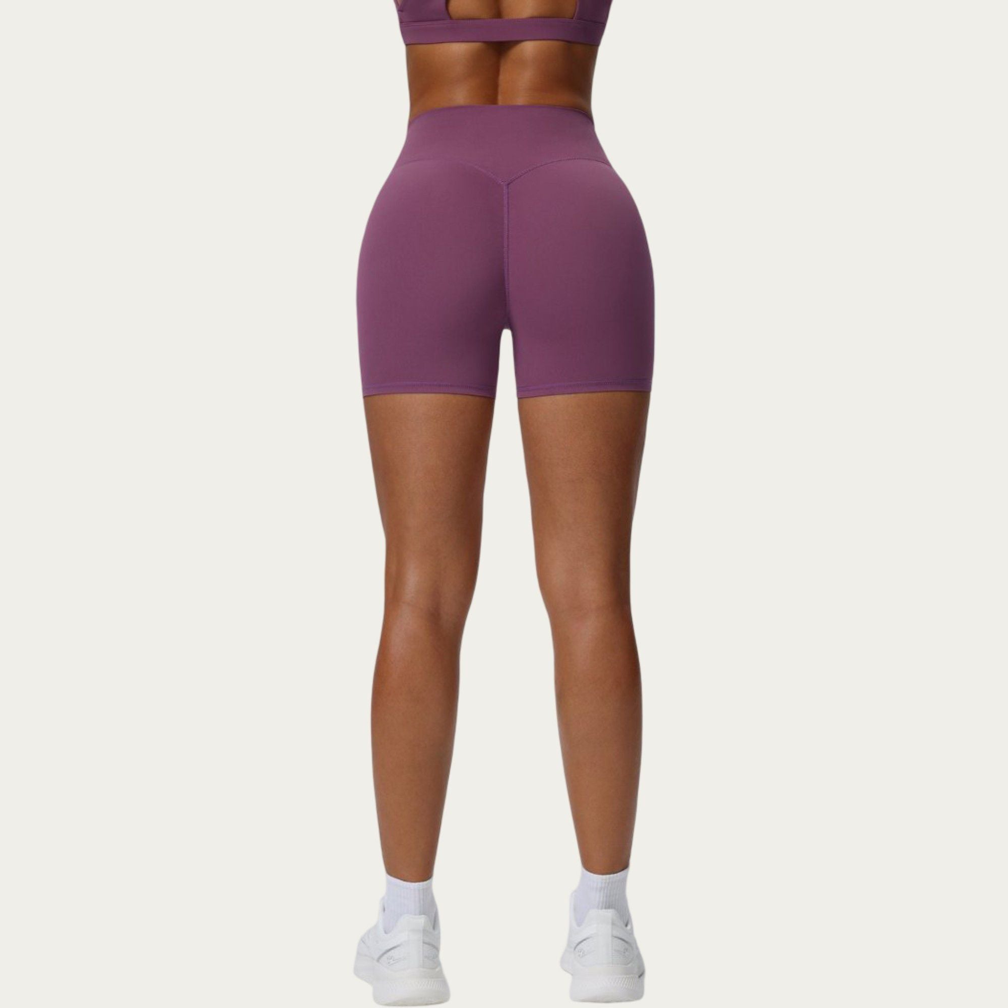 Anna-Kaci Active Women's High Waist Biker Shorts with Smooth Stretch Knit Fabric