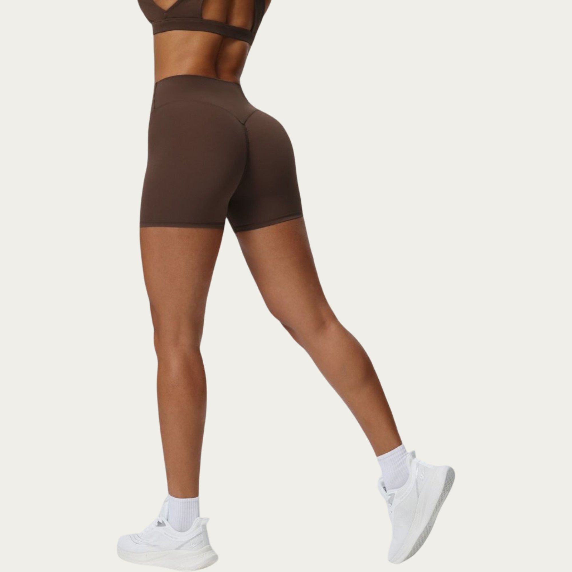 Anna-Kaci Active Women's High Waist Biker Shorts with Smooth Stretch Knit Fabric