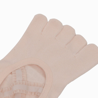 Anna-Kaci Women's Yoga Socks and Gloves Set with Anti-Slip Grip for Pilates and Barre Workouts