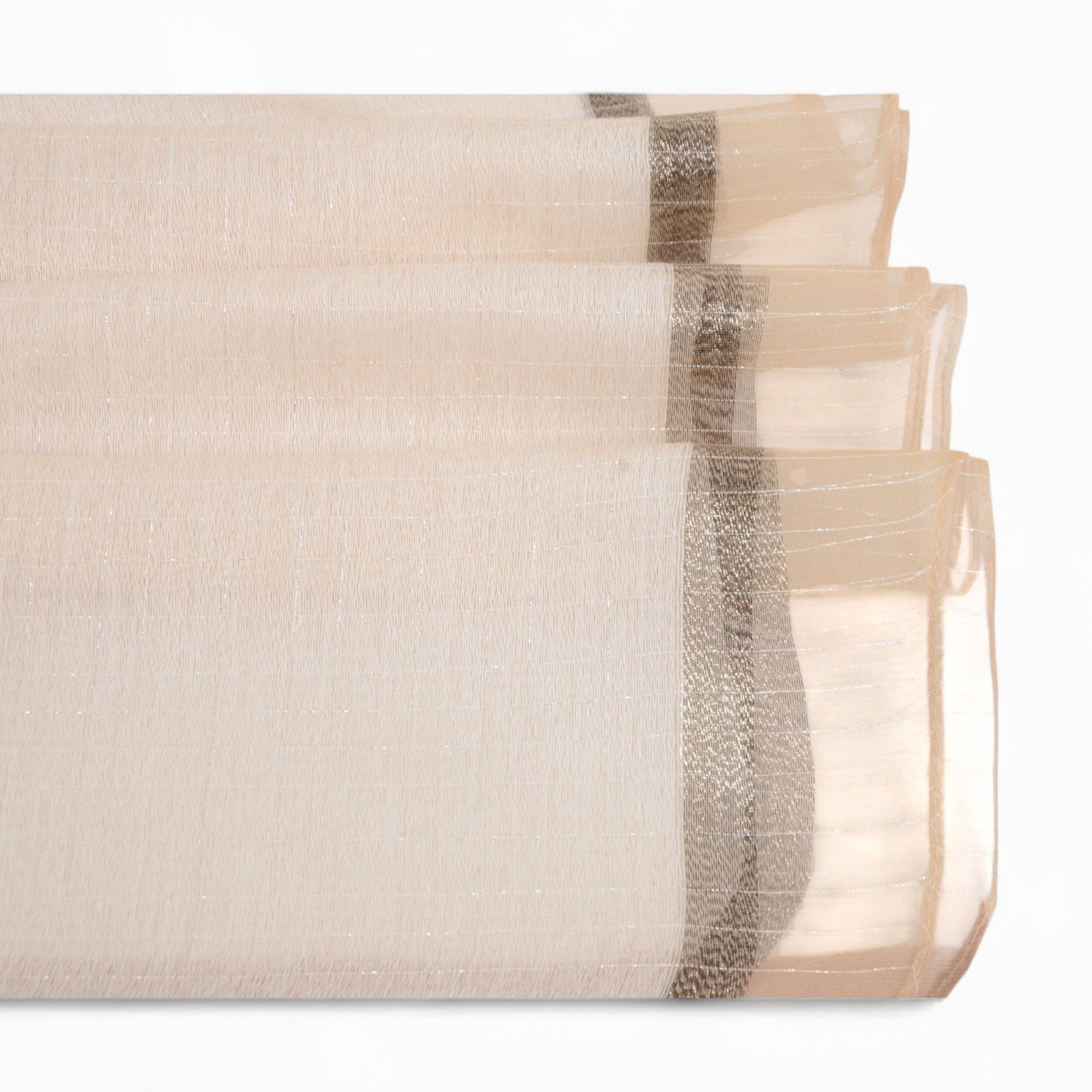Anna-Kaci Women's Lightweight Sheer Scarf with Subtle Metallic Thread Detail Elegant Long Wrap Accessory