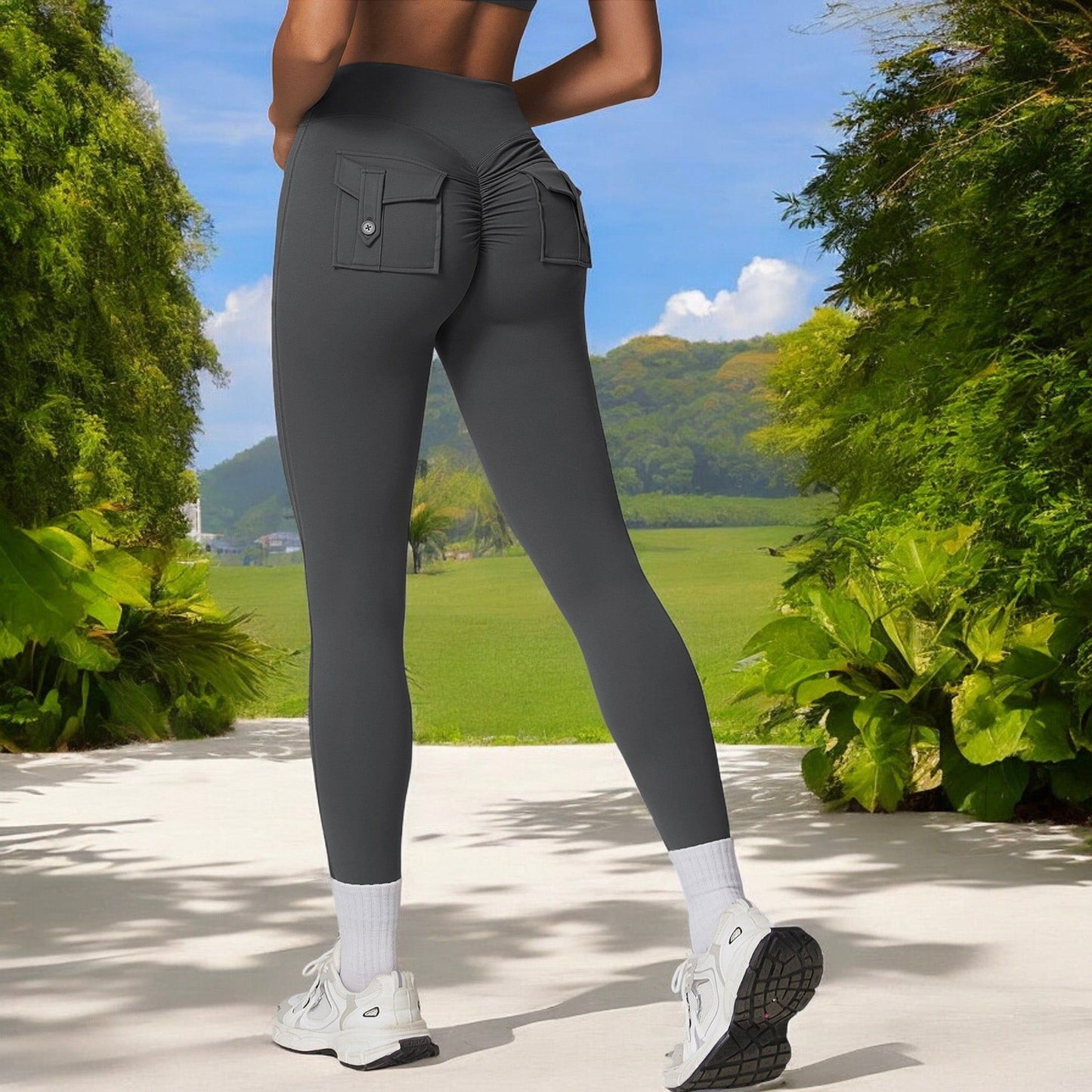 High Waist Full-Length Leggings for Yoga and Everyday Comfort