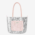 Sequined Mini Handbag Small Square Crossbody Bag for Women