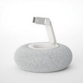 Anna-Kaci Plush Weighted Phone Stand with Adjustable Folding Holder for Hands-Free Viewing and Device Support