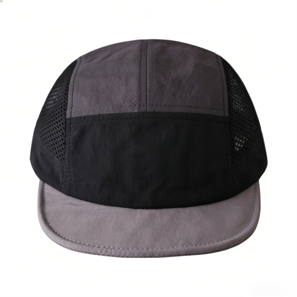 Anna-Kaci Short Brim Lightweight Mesh Panel Adjustable Five Panel Cap