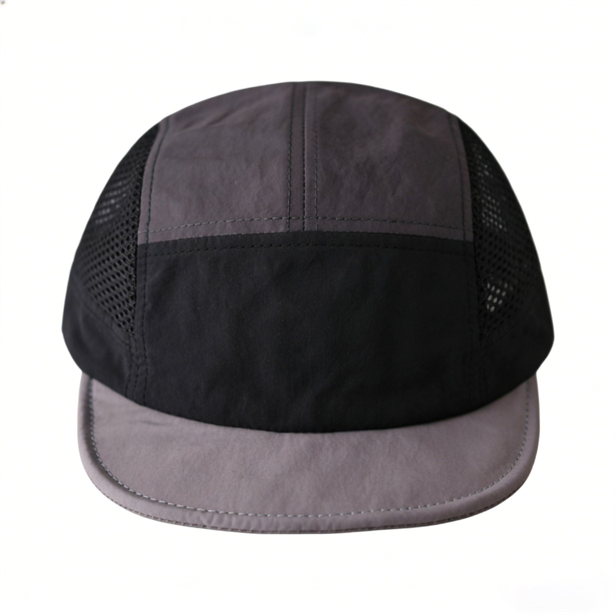 Anna-Kaci Short Brim Lightweight Mesh Panel Adjustable Five Panel Cap
