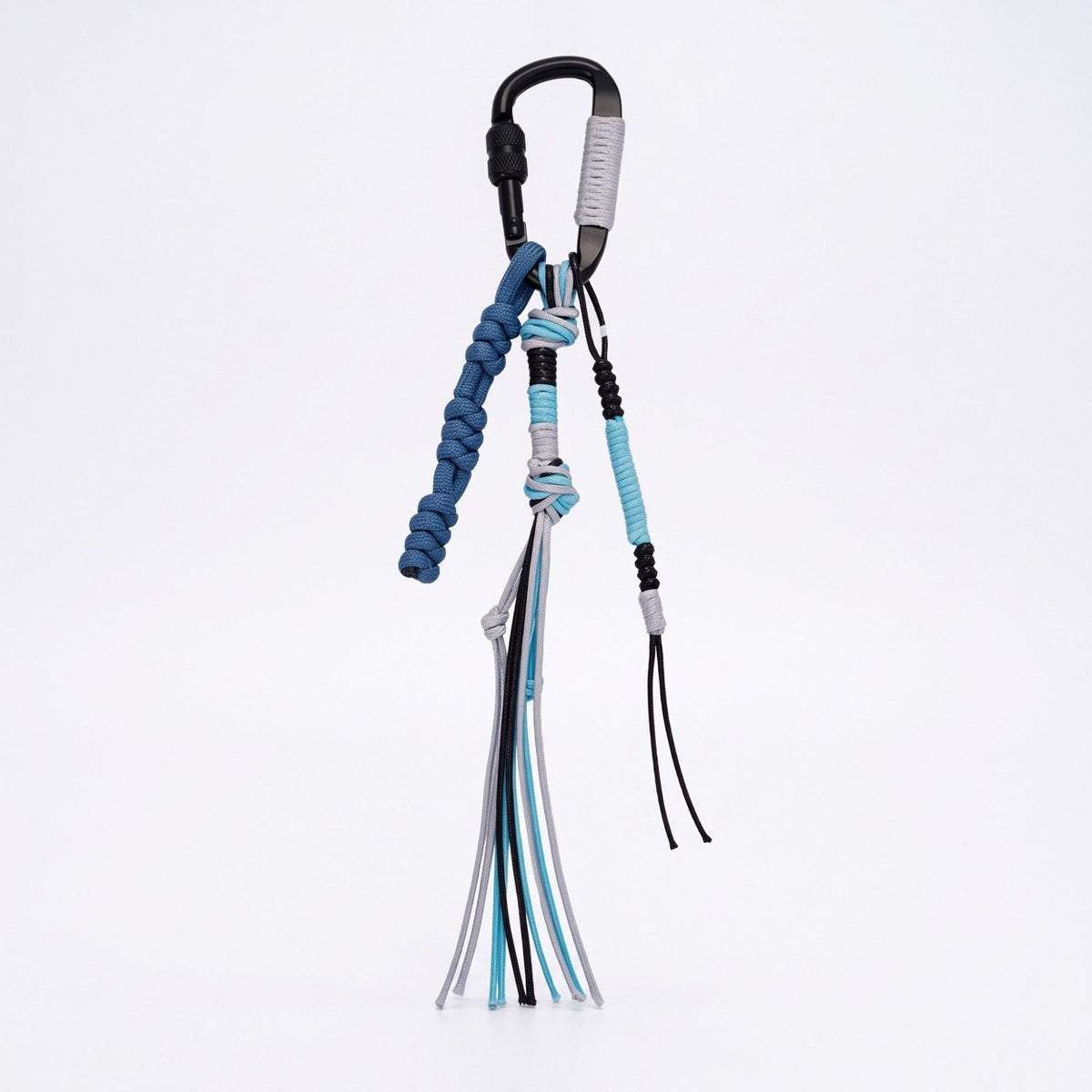 Carabiner Cord Tassel Backpack Charm Keychain