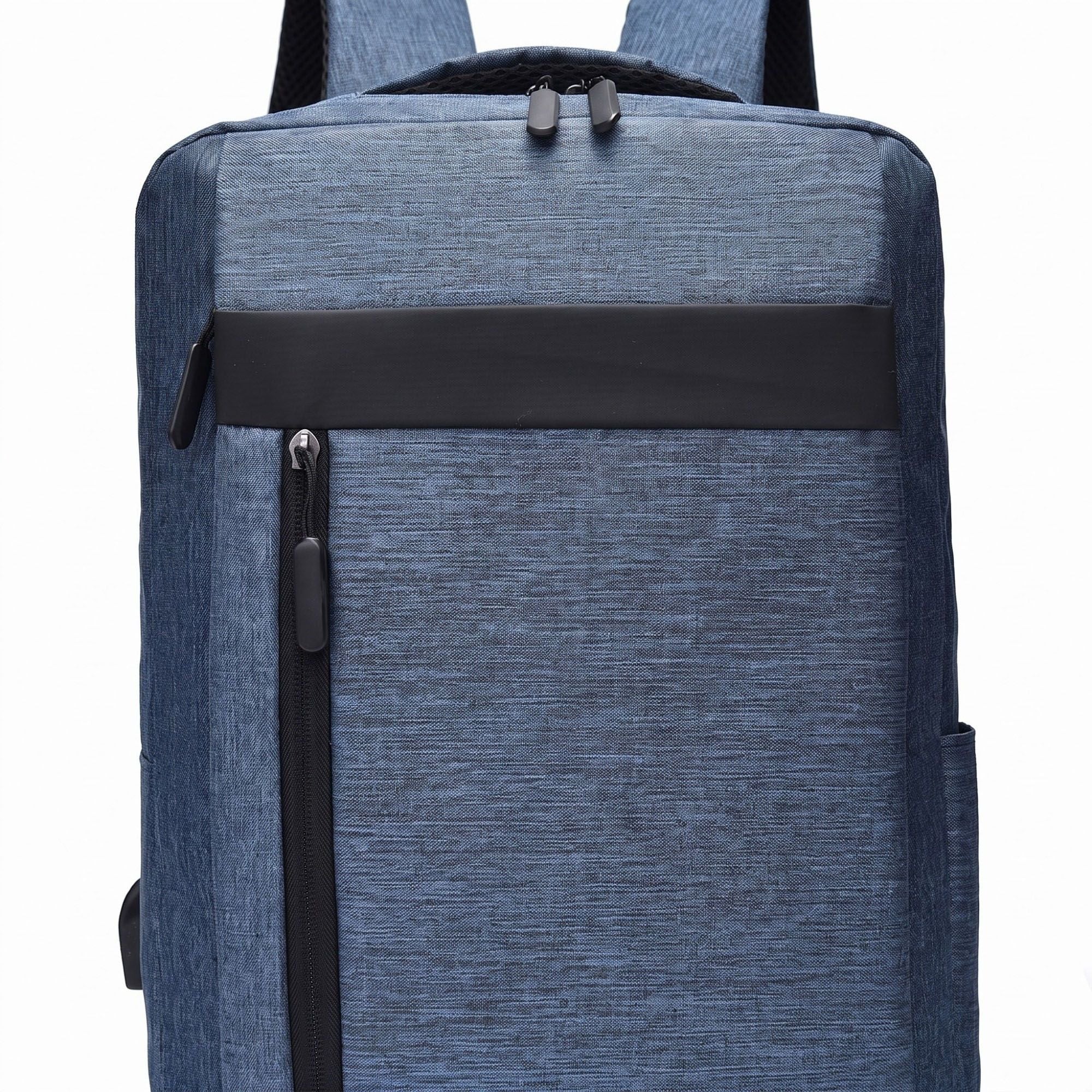 Sleek Slim Laptop Backpack - Professional  Commuter Bag for Office, School, and Travel