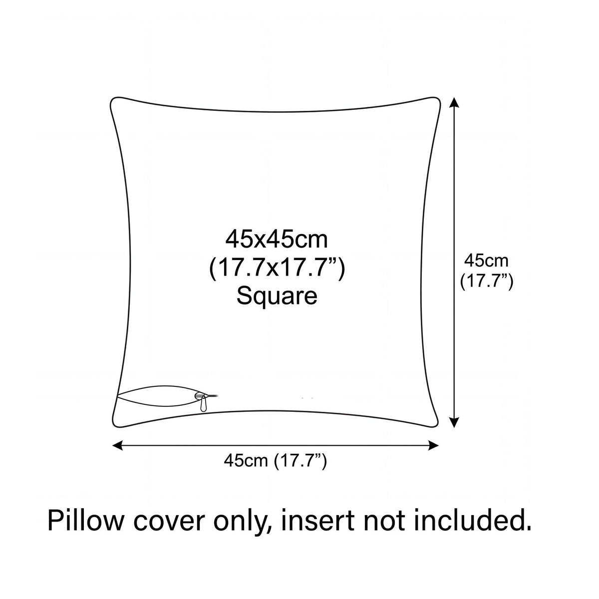 Velvet Scalloped Edge Square Decorative Throw Pillow Cover